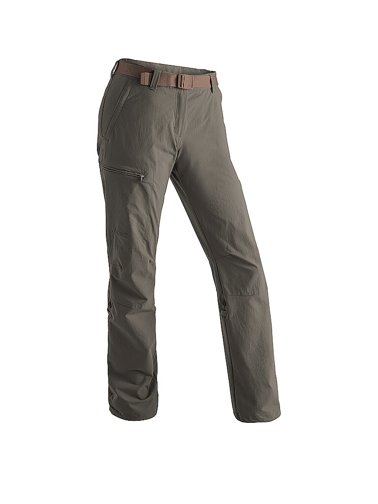 MAIER SPORTS Damen Wanderhose Lulaka Roll Up hellbraun | 38 (kurz)